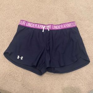 Navy Under Armour Shorts